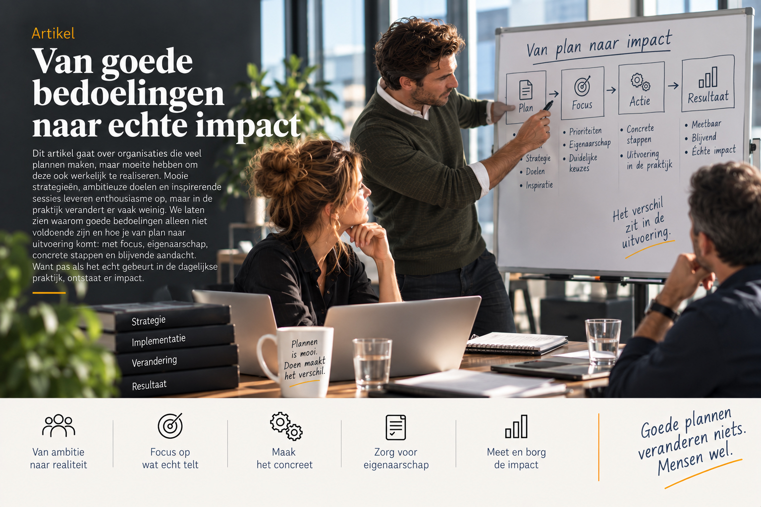 De strategiedag die zestien prioriteiten opleverde